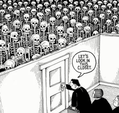 skeletons in the closet