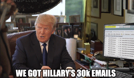 we got hillarys 30k emails
