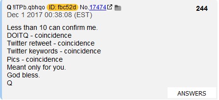 Q The Basics "only less than 10 can confirm me"