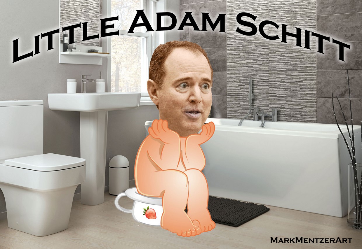 Liddle Adam Schitt On The Potty